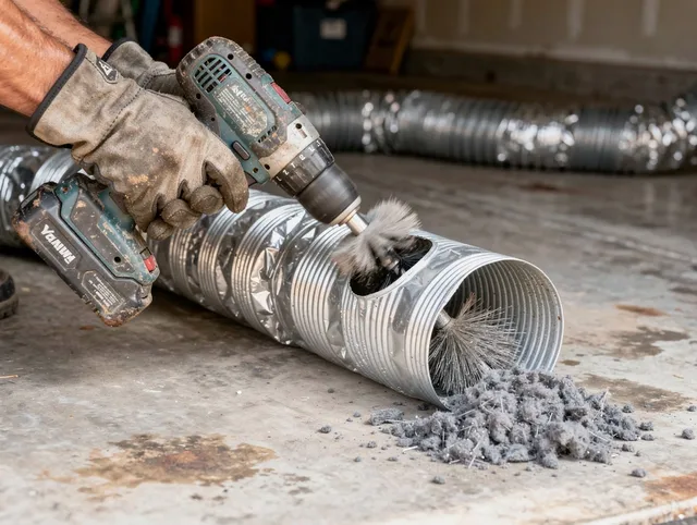 Professional duct cleaning by Miami Beach Dryer Vent Cleaning in Miami Beach