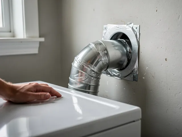 Miami Beach Dryer Vent Cleaning expert performing professional dryer vent repair and installation in Miami Beach
